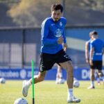 José María Giménez durante la concentración con Uruguay en la ventana internacional de septiembre y octubre de 2026