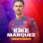 Kike Márquez con la camiseta del CD Extremadura en la temporada 2026/27