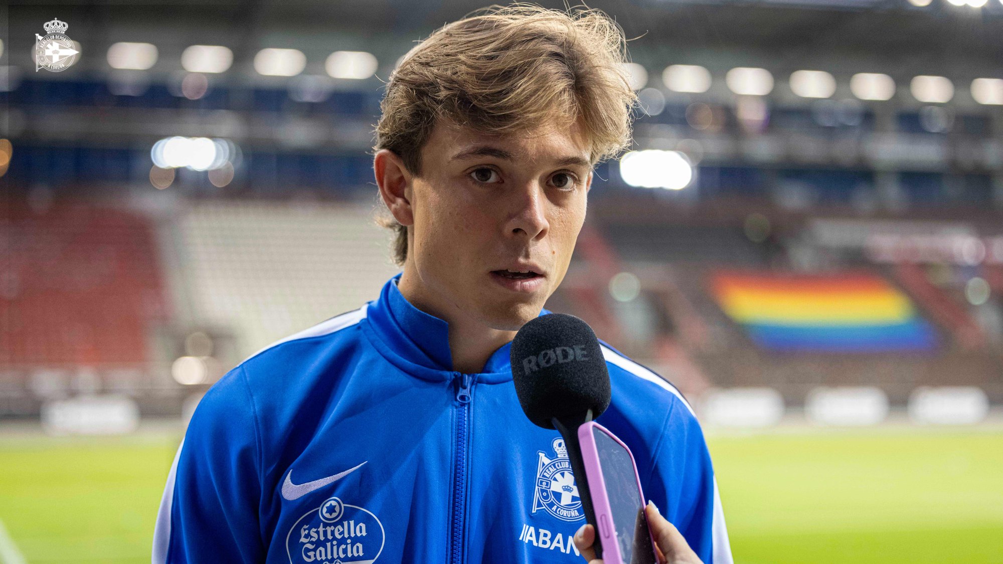 Lorenzo Amatucci, centrocampista del RC Deportivo