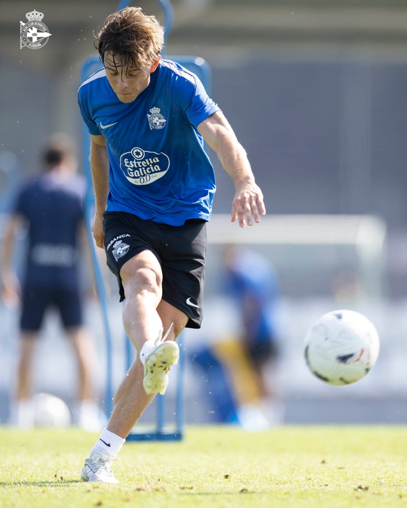 Lorenzo Amatucci, centrocampista del RC Deportivo