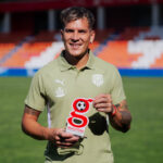 Nico Reniero, durante su etapa como jugador del CD Lugo