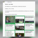 Montaje de titulares y declaraciones políticas sobre la reforma del estadio de Pasarón