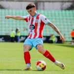 Santi Samanes, durante su etapa como jugador del CD Lugo