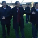 Abel Caballero, alcalde de Vigo, en el estadio de Balaídos durante un concierto. Foto: Concello de Vigo