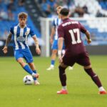 Acción del amistoso entre el Deportivo y el FC Porto disputado en Riazor el 2 de octubre de 2026