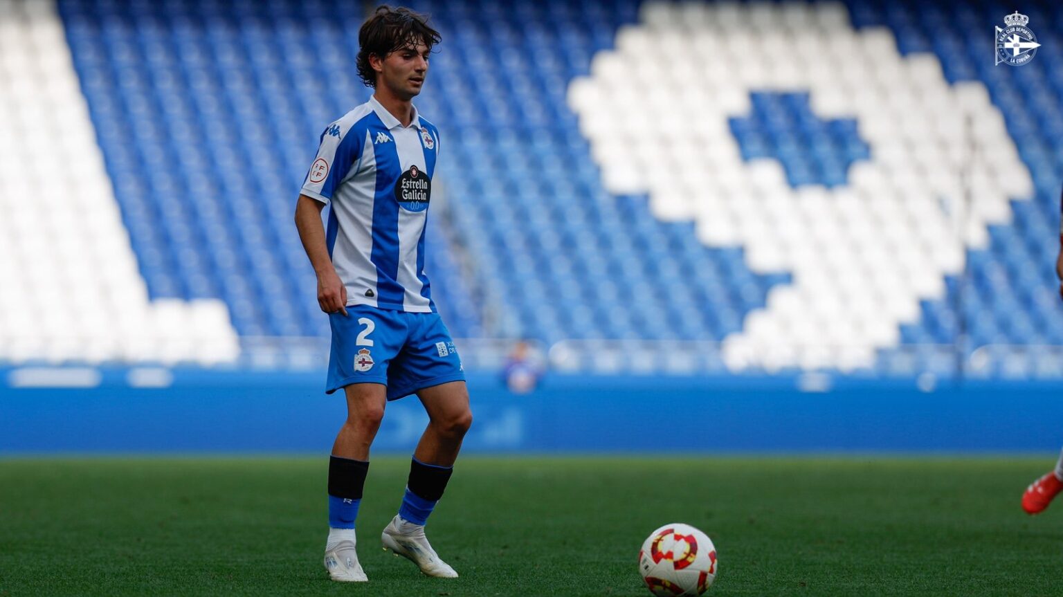 Álvaro Mardones, futbolista del Deportivo Fabril
