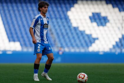 Álvaro Mardones, futbolista del Deportivo Fabril