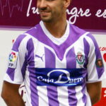 Borja Fernández durante su etapa como futbolista del Real Valladolid en 2009