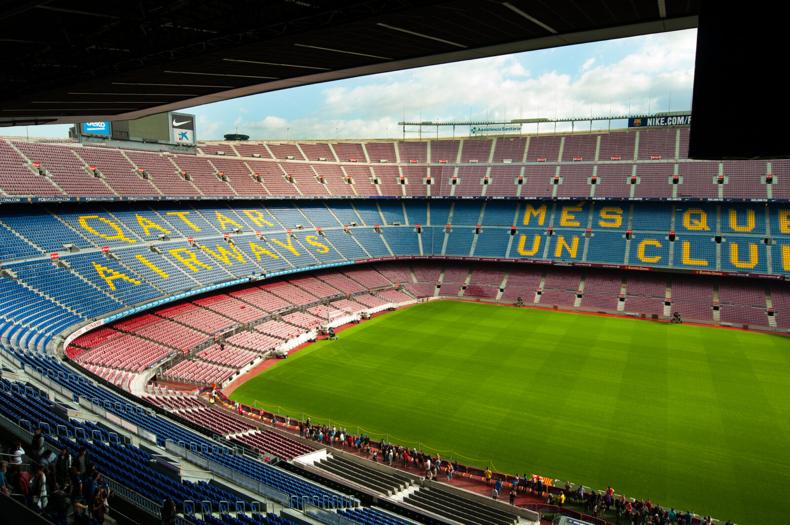 Estadio Camp Nou del FC Barcelona, imagen de archivo