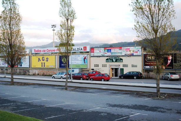 Campo de O Vao, escenario del Coruxo-Zamora de Copa del Rey