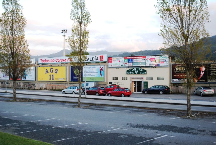Campo de O Vao, escenario del Coruxo-Zamora de Copa del Rey
