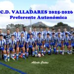 Plantilla del CD Valladares masculino