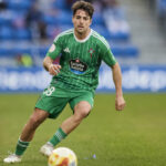 David Concha con la camiseta del Racing de Ferrol