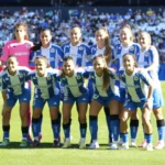 Futbolistas del Dépor ABANCA en Riazor en una fotografía de septiembre de 2024