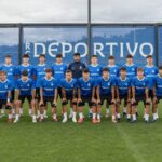 Imagen del RC Deportivo para la crónica del Deportivo B juvenil-Coruxo (4-2) en Abegondo