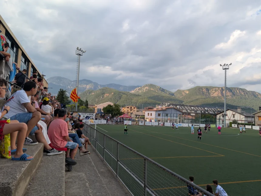 Partido de fútbol femenino en una fotografía de archivo ilustrativa, no corresponde al encuentro de la noticia