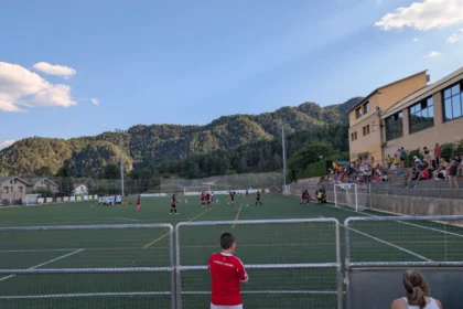 Partido de fútbol femenino en una fotografía de archivo ilustrativa, no corresponde al encuentro de la noticia