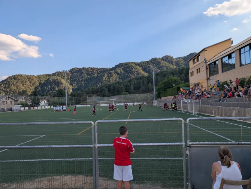 Partido de fútbol femenino en una fotografía de archivo ilustrativa, no corresponde al encuentro de la noticia