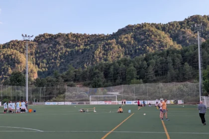 Partido de fútbol femenino en una fotografía de archivo ilustrativa, no corresponde al encuentro de la noticia