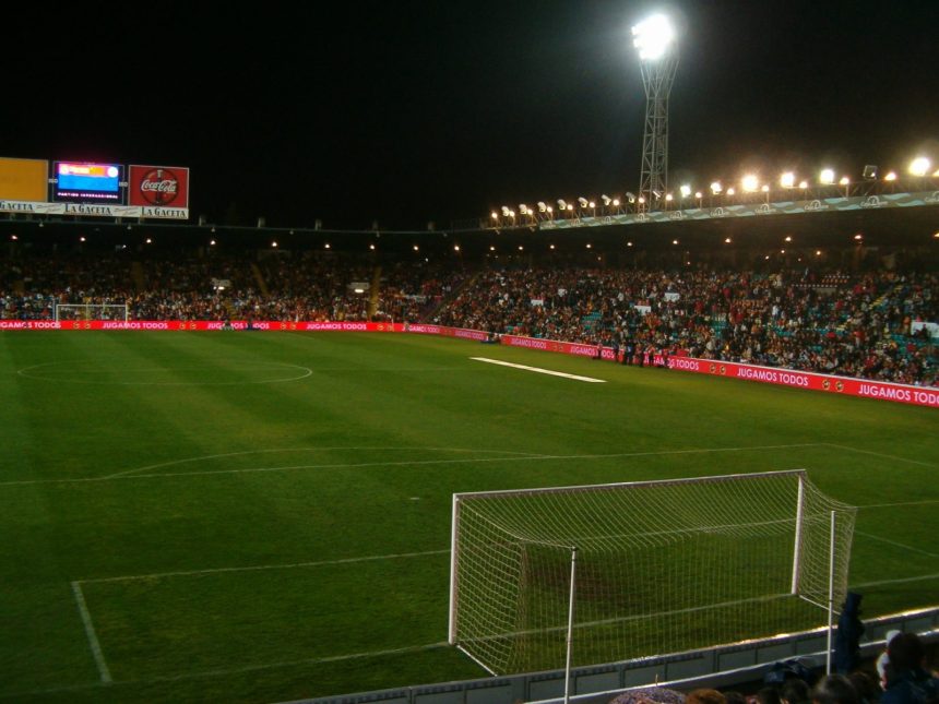 Interior del estadio Helmántico en una fotografía de archivo de 2005