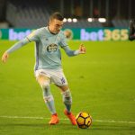Iago Aspas, jugador del Celta, durante un partido
