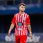 Ibaider Garriz con la camiseta del CD Lugo, baja por lesión lumbar