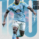Joseph Aidoo durante su etapa como jugador del RC Celta