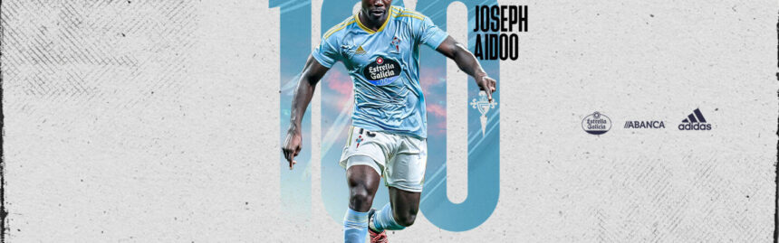 Joseph Aidoo durante su etapa como jugador del RC Celta
