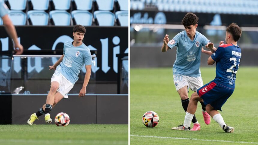 Manu Rodríguez y Ángel Arcos en imágenes de archivo de la cantera celeste