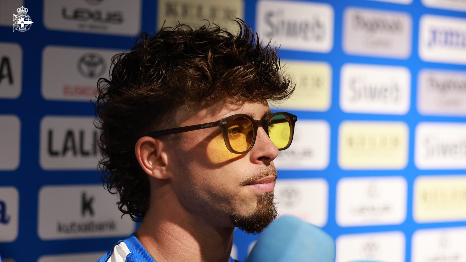 Mario Soriano, centrocampista del Deportivo, en imagen del club