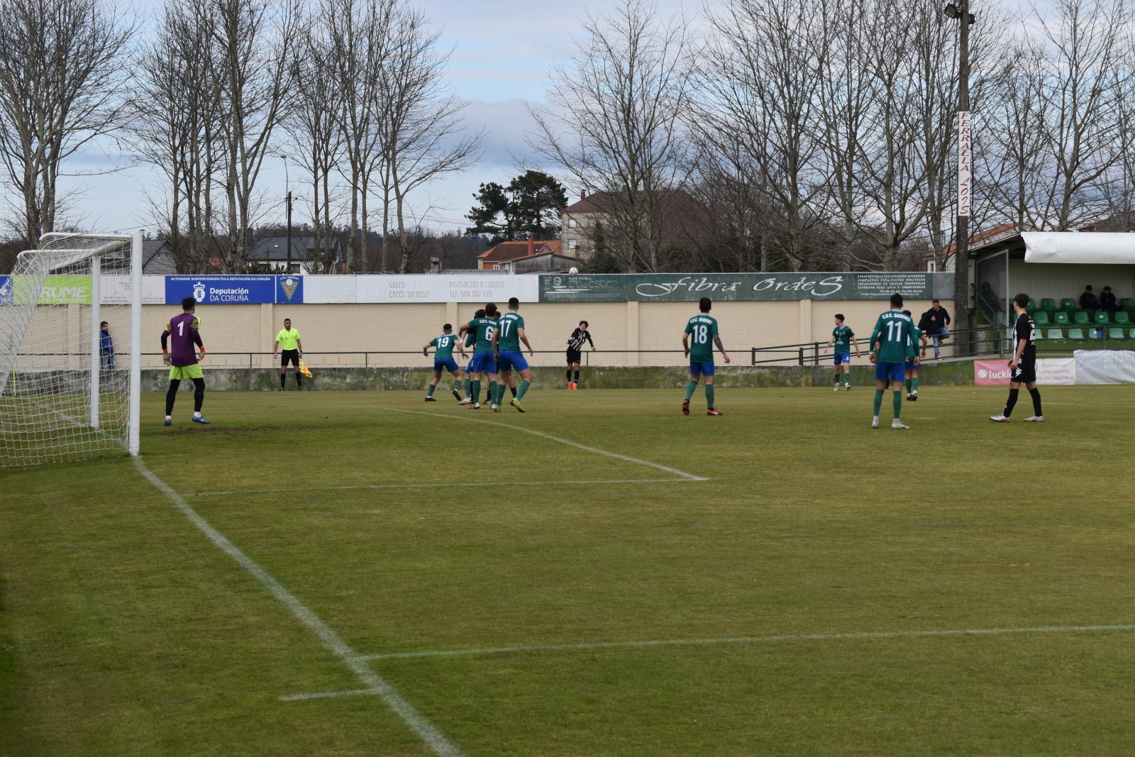 Partido entre el SDC Órdenes y el Victoria CF del 5 de marzo de 2023, fotografía de archivo