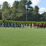 Futbolistas del PM Friol en una imagen de archivo de septiembre de 2023